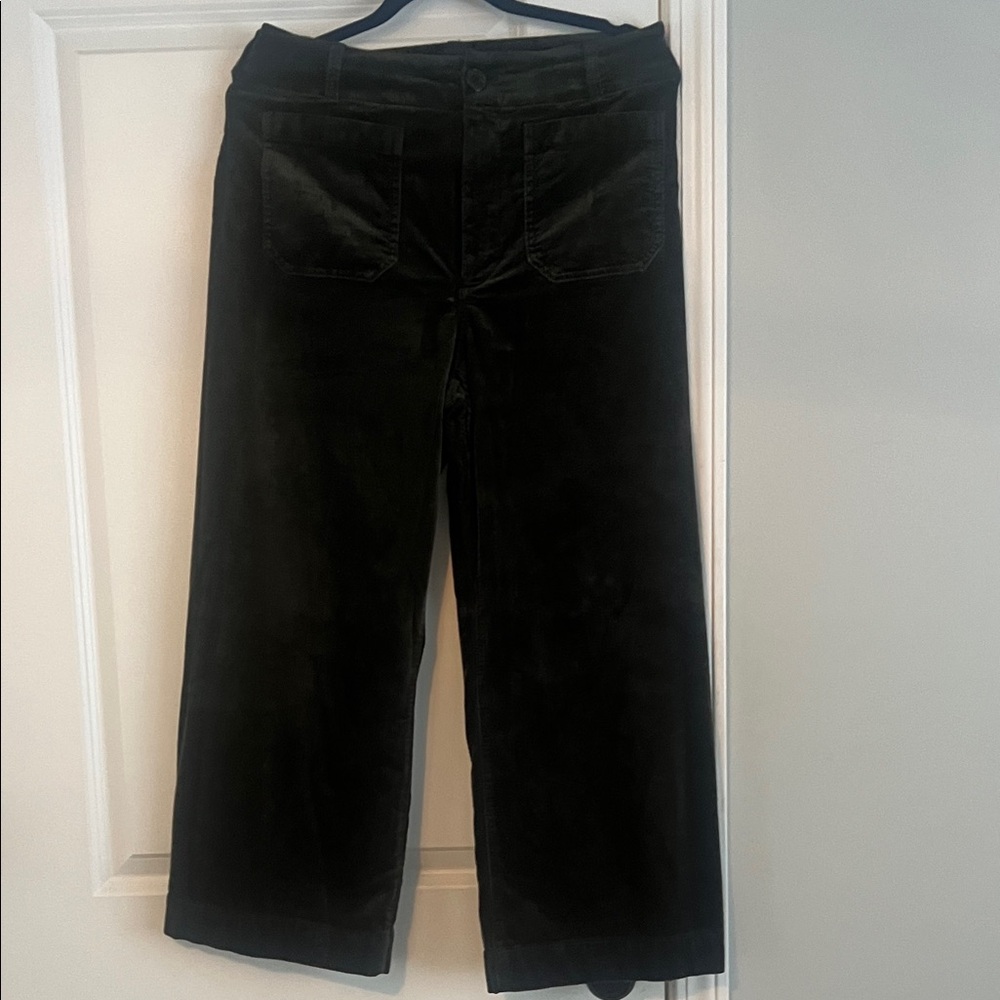 Maeve Black Flare Pants